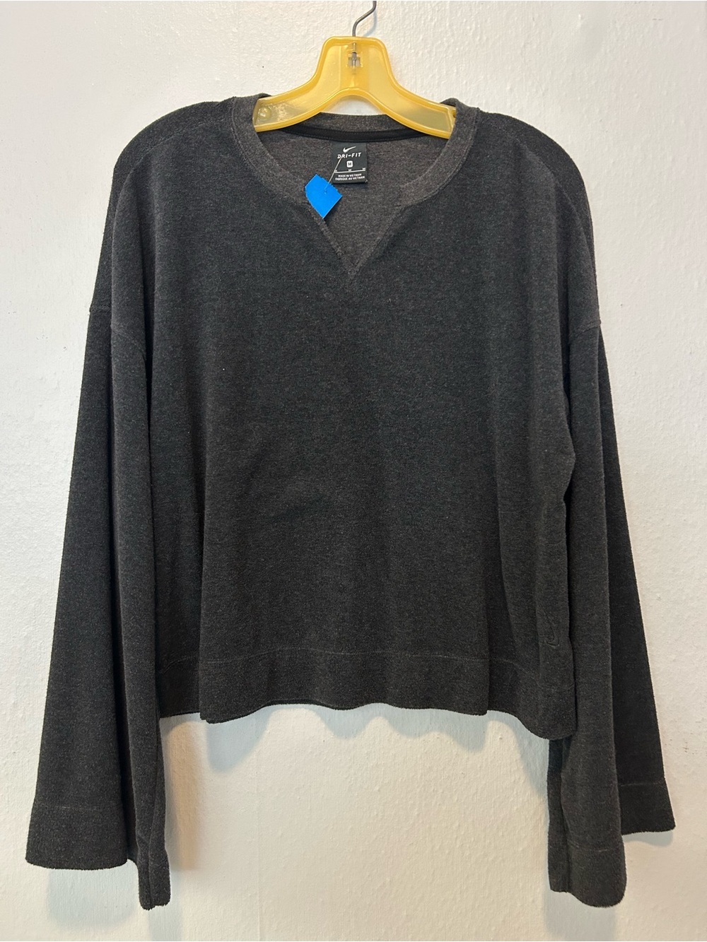 Black Crewneck Pullover Sweatshirt